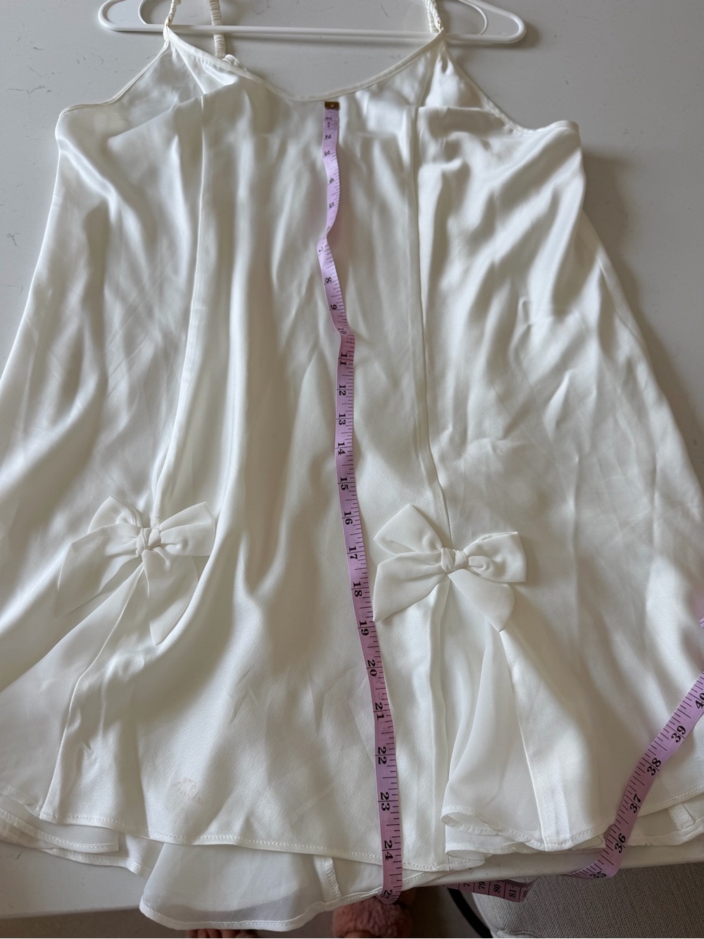 Antropologie The Flora Nikrooz Bowie Chemise size L Ivory - Picture 8 of 9